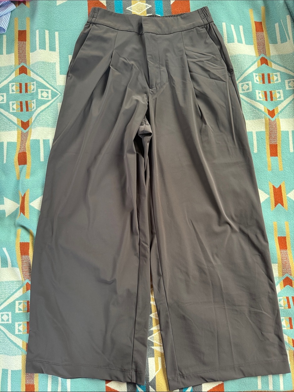 Athleta Pinnacle Wide-Leg Dress Pants in Brown